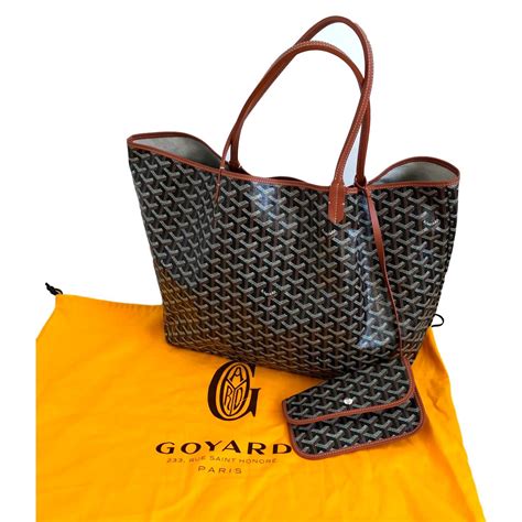 goyard st louis brown|goyard st louis bags.